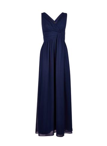 *showcase Navy Darcy Drape Maxi Dress