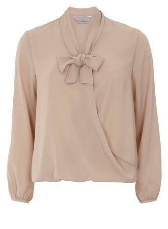 Dorothy Perkins Petite Stone Wrap Blouse