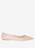 Dorothy Perkins Wide Fit Nude Pu 'passion' Pumps