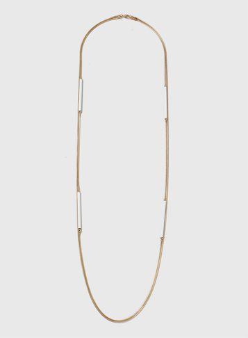 Dorothy Perkins Snake And Tube Necklace