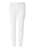 Dorothy Perkins *tall White Cotton Cropped Trousers