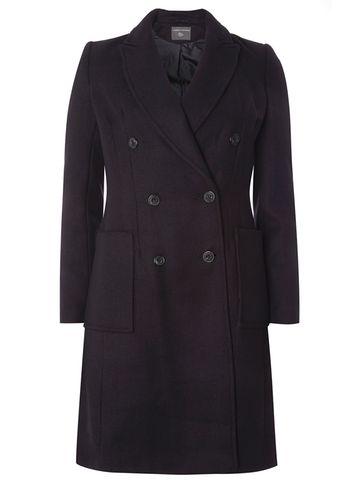 Dorothy Perkins Navy Long Sleeve Peacoat