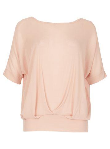 Dorothy Perkins *voulez Vous Nude Cross Back Top