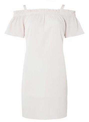 *noisy May Blush Cold Shoulder Shift Dress