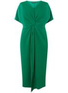 Dorothy Perkins *dp Curve Emerald Knot Front Shift Dress