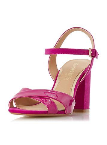 Dorothy Perkins *head Over Heels By Dune Pink 'missty' Heel Sandals