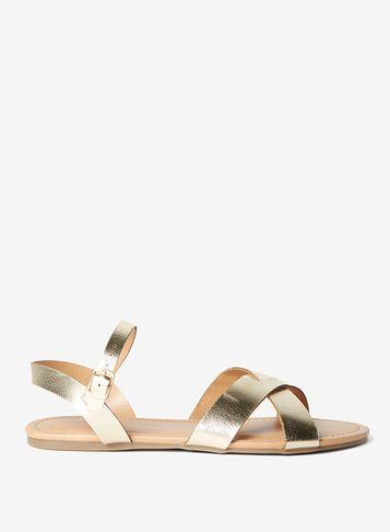 Dorothy Perkins Gold 'falcon' Sandals