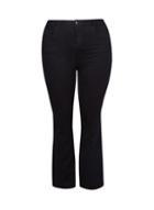 Dorothy Perkins *curve Black Ellis The Classic Bootcut Jeans