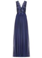 Dorothy Perkins *quiz Sequin Scallop Neck Maxi Dress