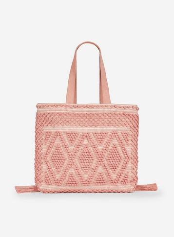 Dorothy Perkins Blush Bobble Beach Shopper Bag