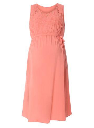 Dorothy Perkins *mamalicious Coral Woven Dress
