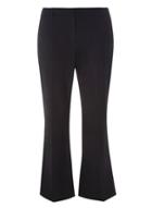 Dorothy Perkins Black Short Bootcut Trousers