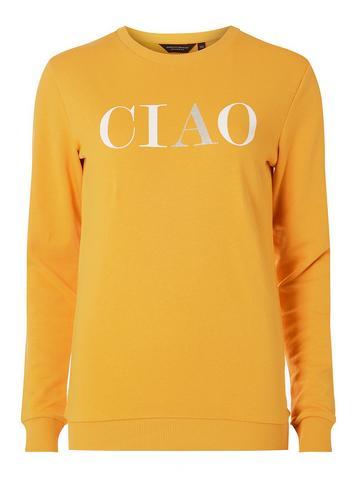 Dorothy Perkins Ochre Ciao Sweat Top