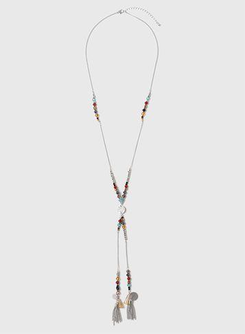 Dorothy Perkins Coloured Bead Necklace