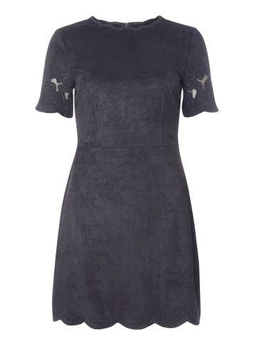 Dorothy Perkins *vila Navy Sudette Dress