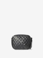 Dorothy Perkins Black Pin Stud Quilted Cross Body Bag