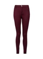 Dorothy Perkins Berry Red Frankie Super Soft Skinny Jeans
