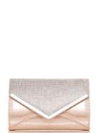 Dorothy Perkins *quiz Gold Diamante Clutch Bag