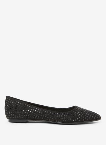 Dorothy Perkins Black 'hailey' Diamante Embellished Pumps