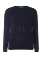 Dorothy Perkins Navy Cable Front Jumper