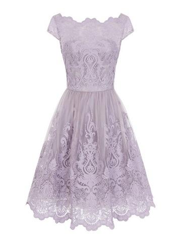 *chi Chi London Embroidered Midi Dress