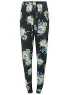 Dorothy Perkins *tall Ellen Floral Print Tie Waist Joggers