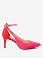 Dorothy Perkins Pink Microfibre Gina Court Shoes