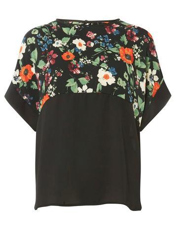 Dorothy Perkins * Vero Moda Black Floral Blouse