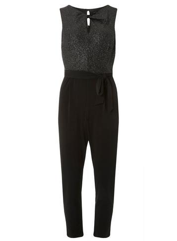 Dorothy Perkins * Billie & Blossom Petite Glitter Wave Jumpsuit