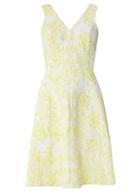 Dorothy Perkins *luxe Yellow Jacquard Prom Dress