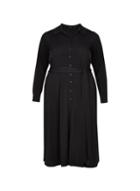 Dorothy Perkins *dp Curve Black Midi Shirt Dress