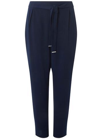Dorothy Perkins *dp Curve Navy Woven Joggers
