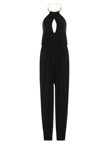 Dorothy Perkins *girls On Film Black Jumpsuit