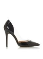 *head Over Heels By Dune Black Cecil Ladies High Heel Shoes