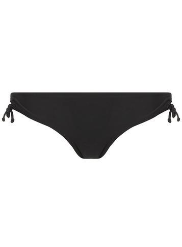 Dorothy Perkins *dp Beach Black Loop Tie Side Bikini Bottoms