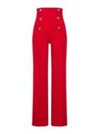 Dorothy Perkins *girls On Film Red Wide Leg Trousers