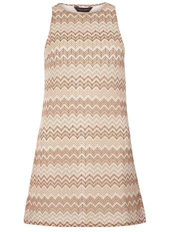 Dorothy Perkins Toffee Zig-zag Tunic