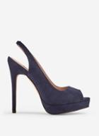 Dorothy Perkins Navy Gifted Court Shoes
