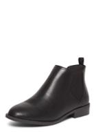 Dorothy Perkins Wide Fit Black 'moon' Ankle Boots