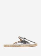Dorothy Perkins Silver Celeste Espadrilles