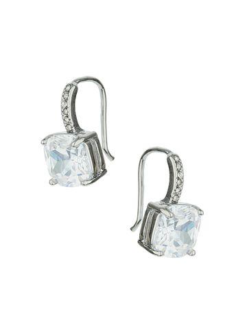 Dorothy Perkins Diamond Simulant Square Stud Earrings