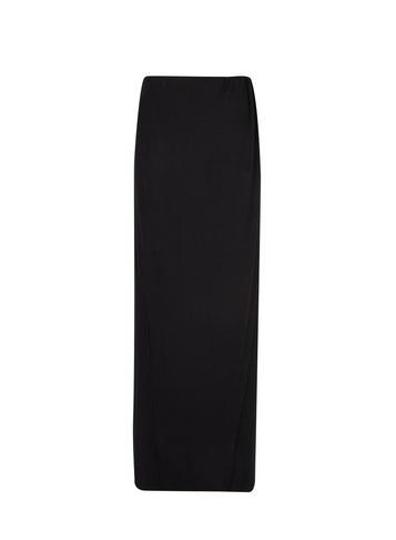 Dorothy Perkins Black Wrap Maxi Skirt