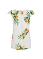 *billie & Blossom Tall Lemon Short Sleeve Shell Top