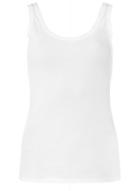 Dorothy Perkins White Pique Trim Vest