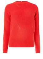 Dorothy Perkins Red Stitch Detail Jumper