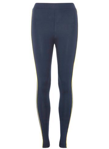 Dorothy Perkins Navy Piped Leggings