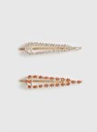 Dorothy Perkins Multicoloured Stones Hair Slide Multipack