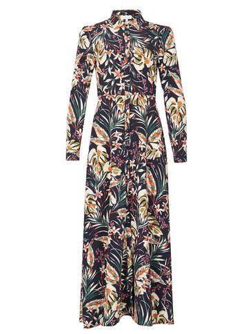 Dorothy Perkins *blue Vanilla Blue Maxi Shirt Dress