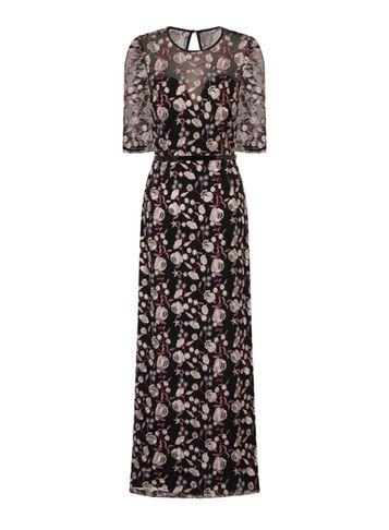 Dorothy Perkins *little Mistress Multi Coloured Floral Maxi Dress