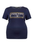 Dorothy Perkins *dp Curve Navy Jaime Motif Tee